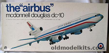 Entex 1/100 McDonnell Douglas DC-10 United 'Friend Ship', 8456 plastic model kit